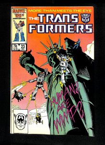 Transformers #23 Optimus Prime Vs. Megatron!