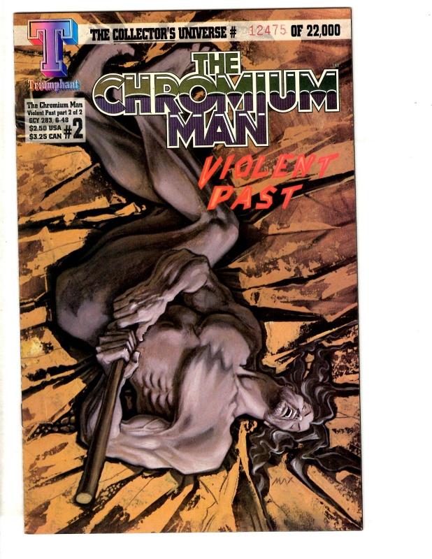 Lot Of 6 The Chromium Man Triumphant Comics Comic Books # 1 3 4 (2) 1 2  J295