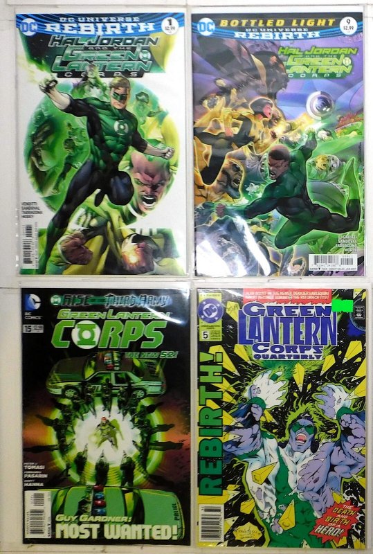 Green Lantern Corps Lot 4 #15, Hal Jordan 1, 9, Quarterly 5 1993 DC Comics