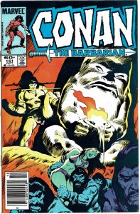 Conan the Barbarian #151  Newsstand Marvel  GD