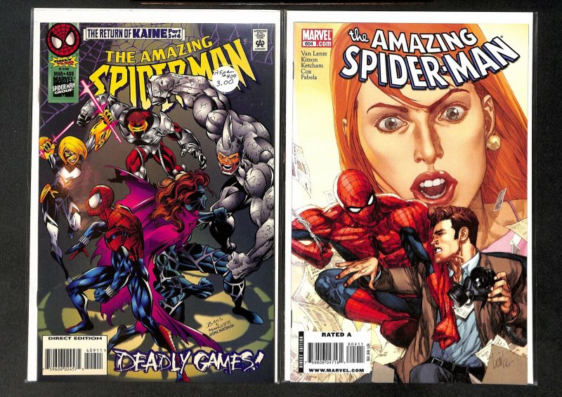 Lot of 14 Spider-man Comic Books (Marvel, 1987)