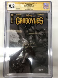 Gargoyles (2022) # 2 (CGC 9.8 SS) signed Nakayama • Census = 1 • Variant Cover
