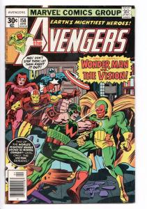 Avengers #158 - 1st App of Graviton (Marvel, 1977) FN+