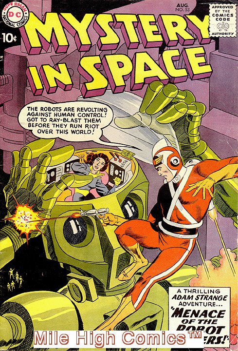 MYSTERY IN SPACE (1951 Series)  (DC) #53 Good Comics Book