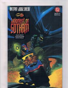 Batman/Judge Dredd: Judgement Of Gotham TPB VG/FN DC Comic Book Grant DE36