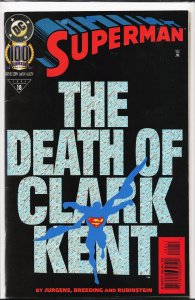 Superman #100 Holograhic Foil Cover (1995)