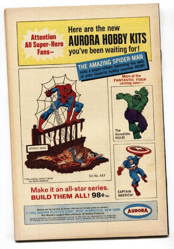 THOR #136-comic book JACK KIRBY ART-MARVEL 12 CENT VF