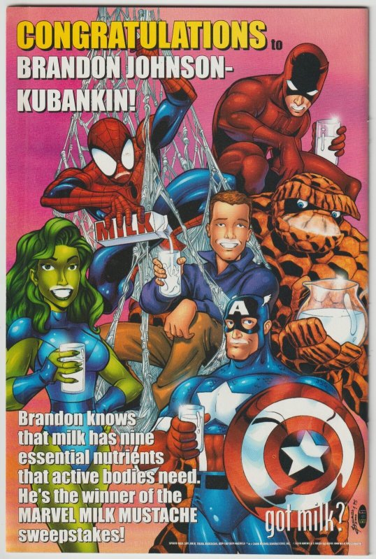 X-Men #106 (Nov 2000, Marvel), VFN-NM condition (9.0), copy A