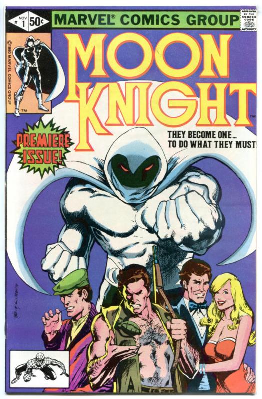 MOON KNIGHT #1, VF, 1980, Bill Sienkiewicz, more Bronze & Marvel in store