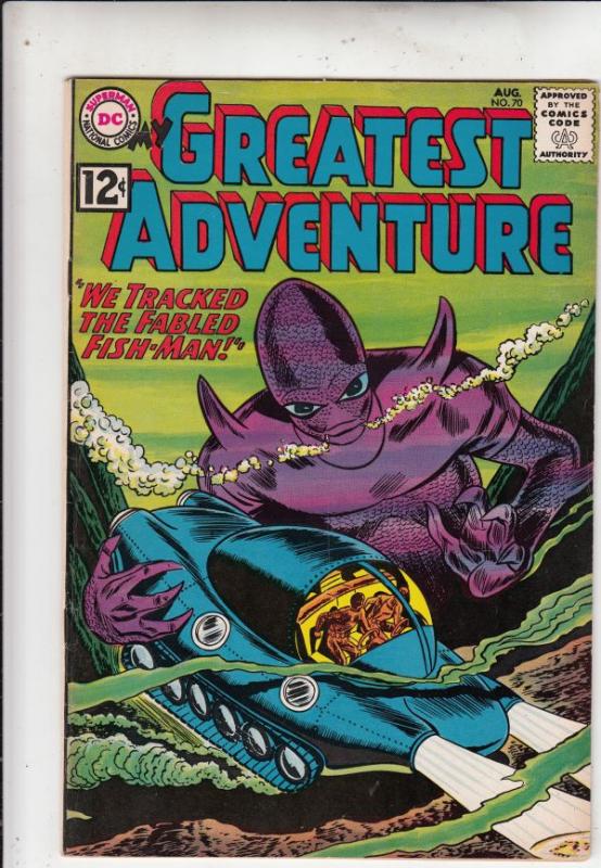 My Greatest Adventure #70 (Aug-62) VF/NM High-Grade 