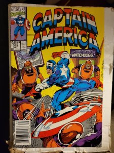 Captain America #385 (1991) abc