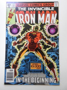 The Invincible Iron Man #122 In The Beginning! Sharp VF Condition!