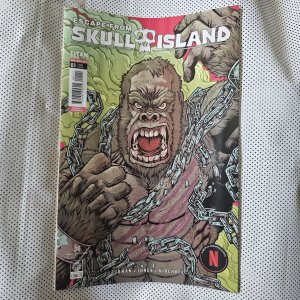 MONSTERVERSE ESCAPE FROM SKULL ISLAND 1 MARIA WOLF COVER NETFLIX