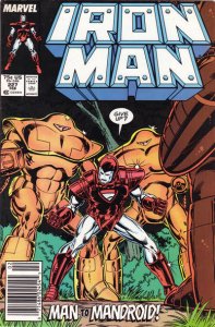 Iron Man (1st Series) #227 (Newsstand) FN ; Marvel | Armor Wars