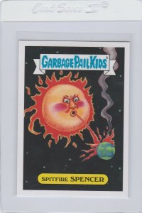 Garbage Pail Kids Spitfire Spencer 1a GPK 2017 Adam Geddon trading card sticker