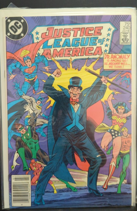 Justice League of America #240 (1985) Newsstand