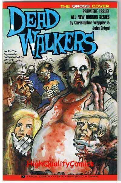 DEAD WALKERS #1, NM, Gore, Zombies, Undead, 1991, more Horror in store