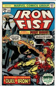 Iron Fist #1 (1975) 1st Steel Serpent!