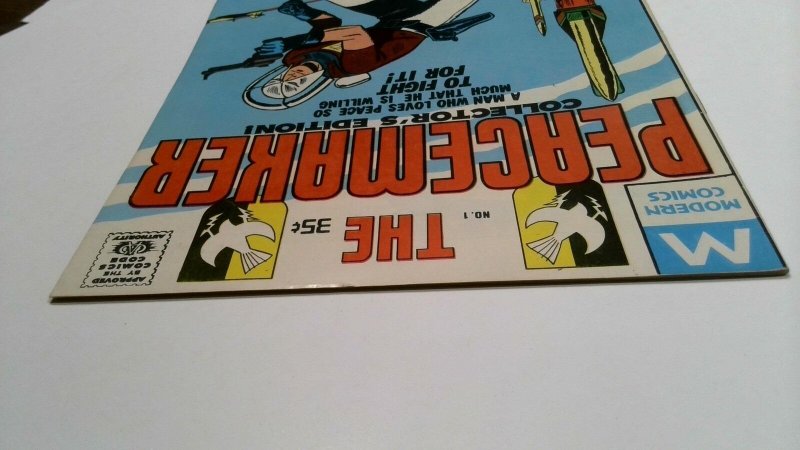 Peacemaker #1 Modern Comics 1978  1st app - HBO MAX John Cena NM 