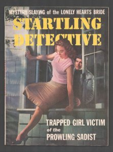 Startling Detective 6/1959-gils escaping cover-exploitation-posed photos-The ...