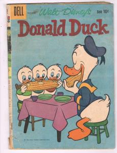 Donald Duck #72 FN Dell Comic Book Walt Disney July August DE17