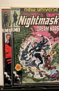 Lot of 2 Nightmask #2,3 (1987)