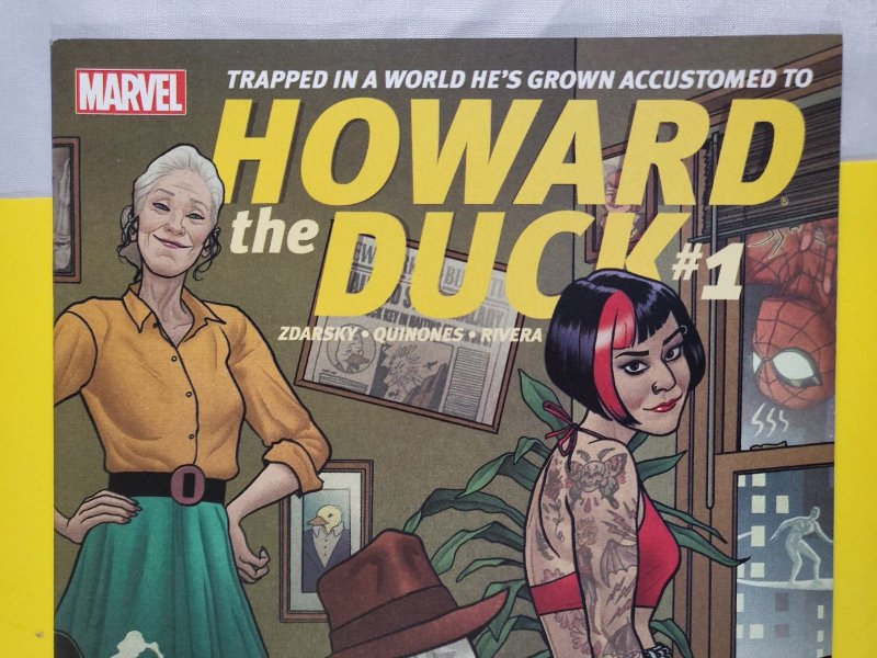 Howard the Duck #1 2016 Marvel Comics 1st Print 1st Appearance Gwenpool