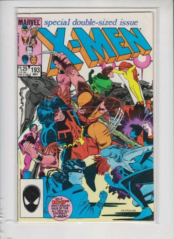 X-MEN 3193 1985 MARVEL / 100'TH ISSUE / DBL SIZE / 1'ST FIRESTAR / MED QUALITY