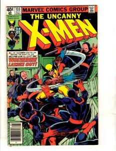 Uncanny X-Men # 133 FN/VF Marvel Comic Book Wolverine Magneto Storm Cyclops J325