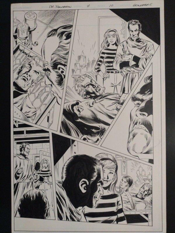 Original Art: Tom Grindberg & Bill Anderson - Dr. Tomorrow #7 page 10