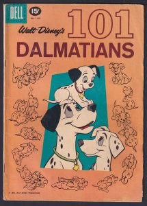 Four Color 1183 (1961) VG 101 Dalmations Dell Comics