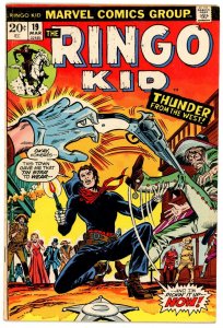 The Ringo Kid 19 FVFN 7.0 Marvel 1973 Bronze Age Western