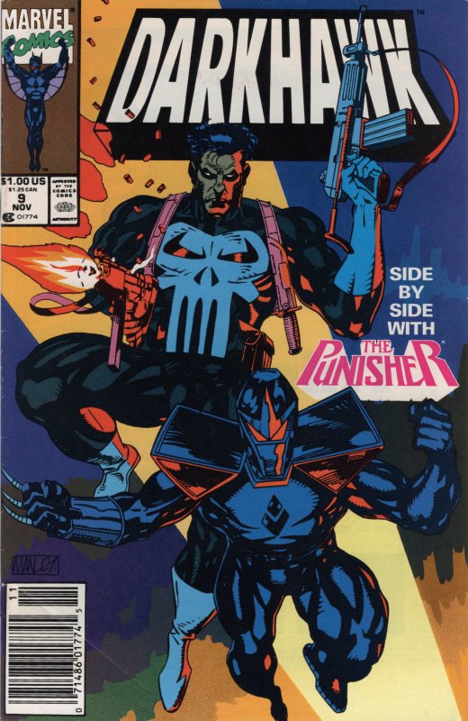 Darkhawk #9 Newsstand Edition (1991)