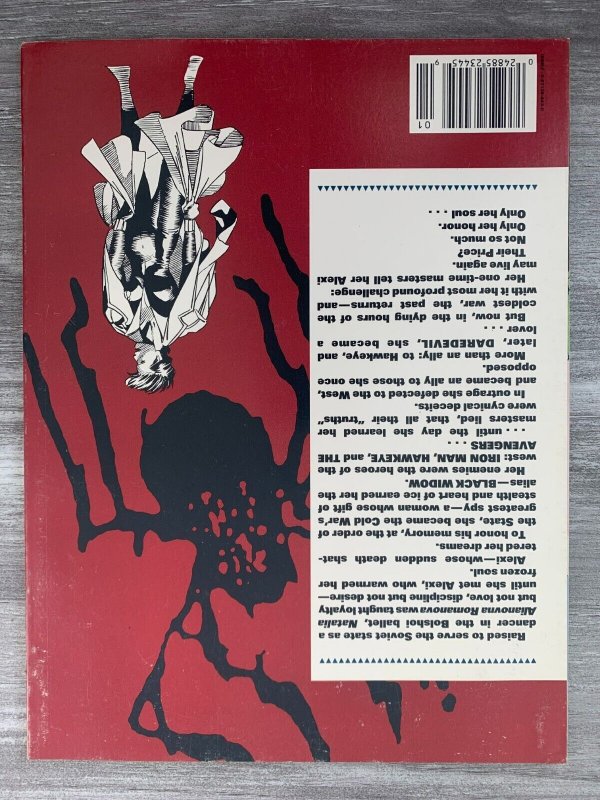 1990 BLACK WIDOW The Coldest War SC FN 6.0 Marvel Graphic Novel 1st Printing
