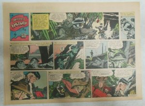 (53) Johnny Hazard Sunday Pages by Frank Robbins from 1966 Most 11 x 15 inches !