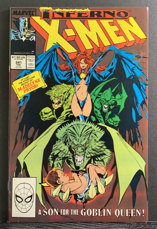 The Uncanny X-Men #241 (1989) Origin of Madelyne Pryor as the Goblin Queen