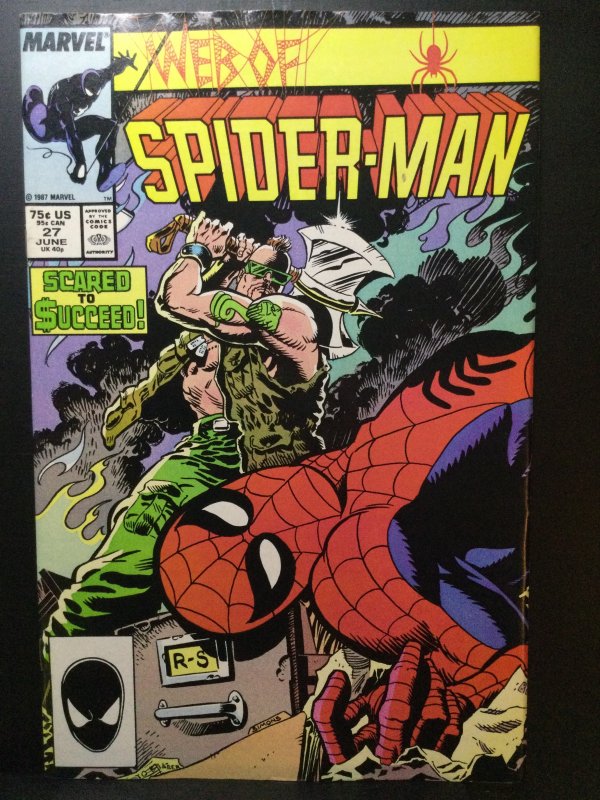 Web of Spider-Man #27 Direct Edition (1987)