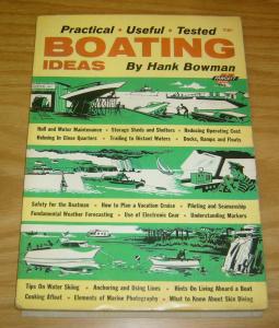 Fawcett Book #555 VG boating ideas by hank bowman - 110 pages - 1964 boats book 