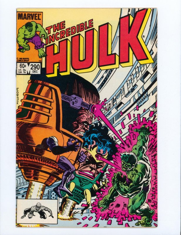 The Incredible Hulk #290 Direct Edition (1983)