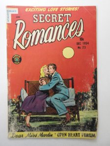 Secret Romances #23  Solid Good Condition!