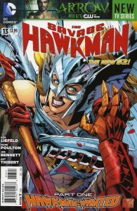 Savage Hawkman, The #13 VF ; DC | New 52 Rob Liefeld