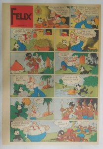 Felix The Cat Sunday Page by Otto Mesmer from 11/26/1939 Size: 11 x 15 inches 