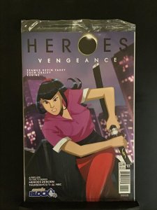 Heroes: Vengeance #1 Comic Block Cover (2015)