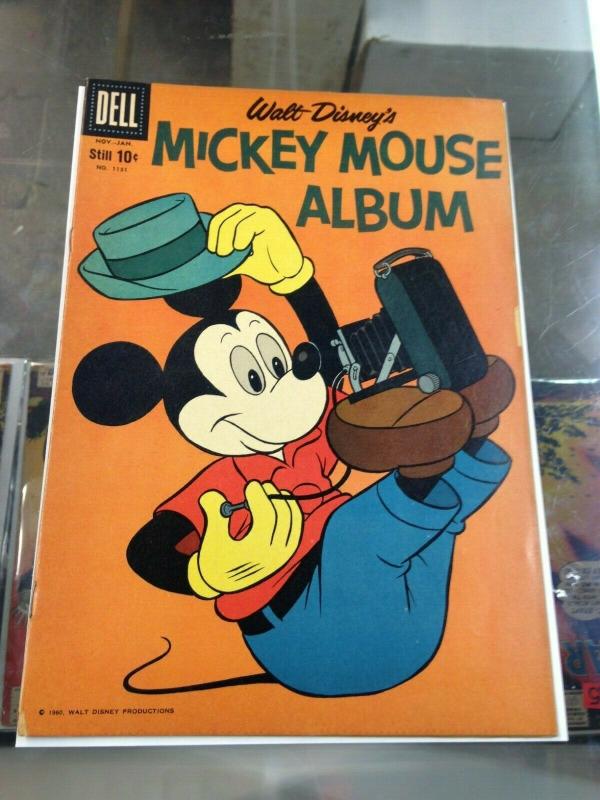 Dell Four Color 1151 Mickey Mouse Album (Cover B) 1960  VG-/VG