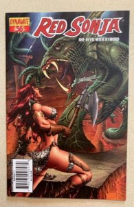 Red Sonja #36 (2008) Brian Reed & Geovanni Story Pablo Marcos Variant Cover