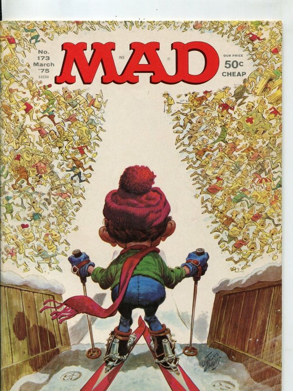 Mad-Magazine-#173-March-1975-Mort Drucker-Don Martin-David Berg-VF