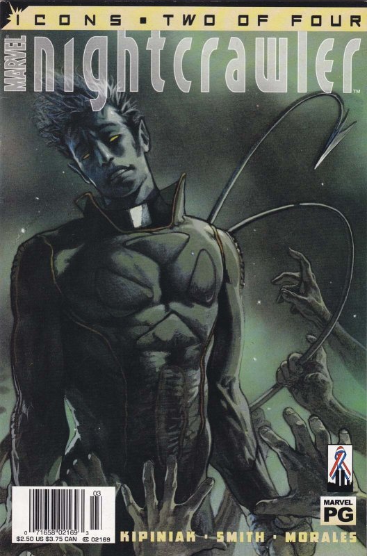 Nightcrawler (Vol. 2) #2 (Newsstand) FN ; Marvel | Icons Mini-Series