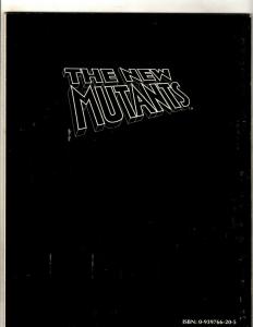 Marvel Graphic Novel # 4 VF 4th Print Comic Book New Mutants 1st Appearance HY1