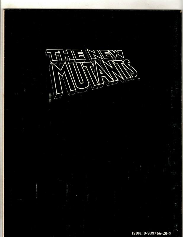 Marvel Graphic Novel # 4 VF 4th Print Comic Book New Mutants 1st Appearance HY1