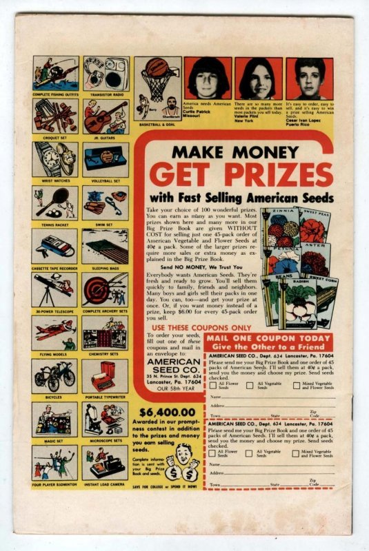 Metal Men #45 1976 Walt Simonson art-Neal Adams 1pg AD- TV Animated Show Coming